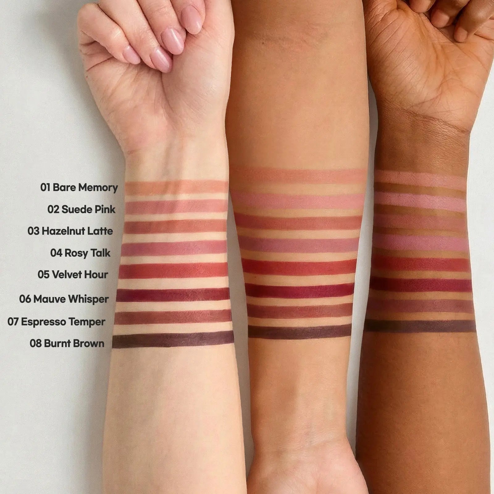 [Laka] Easy Glide Lip Liner — Creamy, Blendable Color with Smooth Application